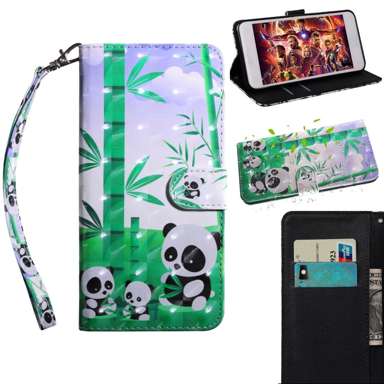 3D Painting Pattern Coloured Drawing Horizontal Flip TPU + PU Leather Case with Holder & Card Slots & Wallet, For Huawei Honor 20i, For Huawei Honor 10i