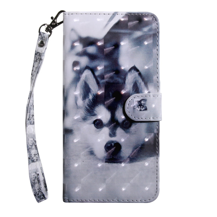 3D Painting Pattern Coloured Drawing Horizontal Flip TPU + PU Leather Case with Holder & Card Slots & Wallet, For Galaxy J8 2018, For Galaxy S10