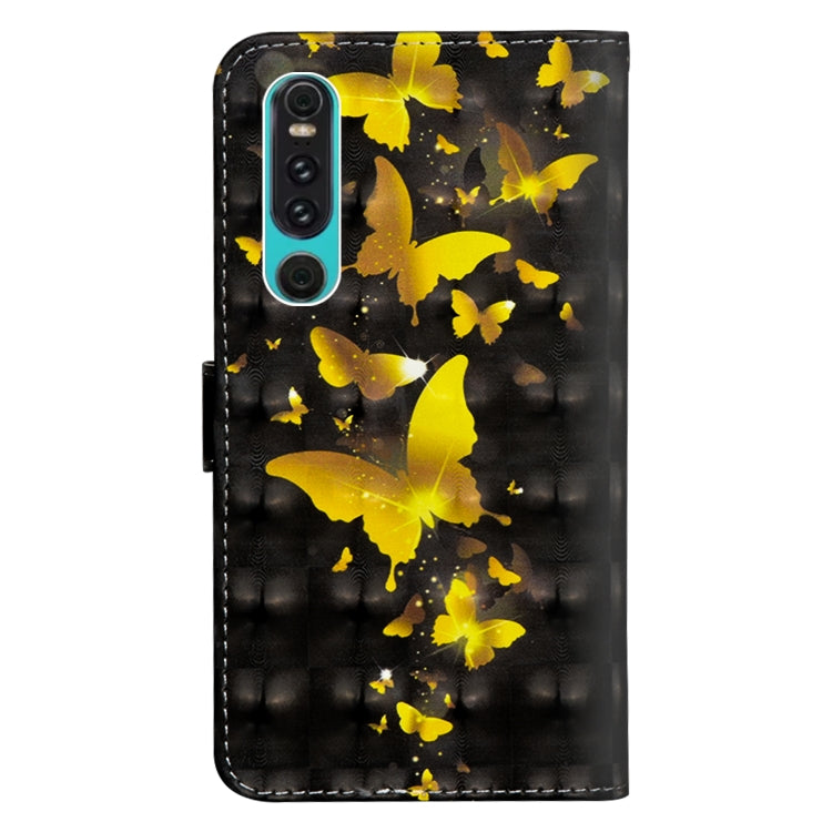 3D Painting Pattern Horizontal Flip TPU + PU Leather Case with Holder & Card Slots & Wallet, For Huawei P30, For Huawei P30 Pro