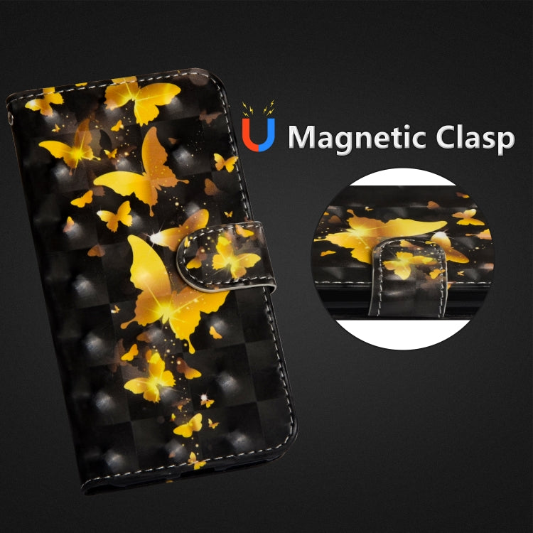 3D Painting Pattern Horizontal Flip TPU + PU Leather Case with Holder & Card Slots & Wallet, For Huawei P30 Lite / Nova 4e, For Huawei Y5 (2019)