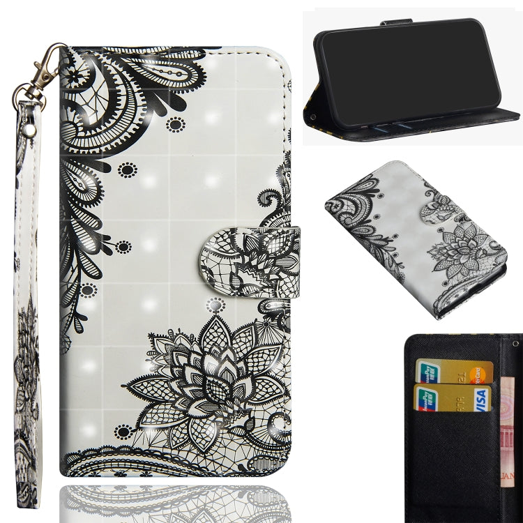 3D Painting Pattern Horizontal Flip TPU + PU Leather Case with Holder & Card Slots & Wallet, For Huawei P30 Lite / Nova 4e, For Huawei Y5 (2019)