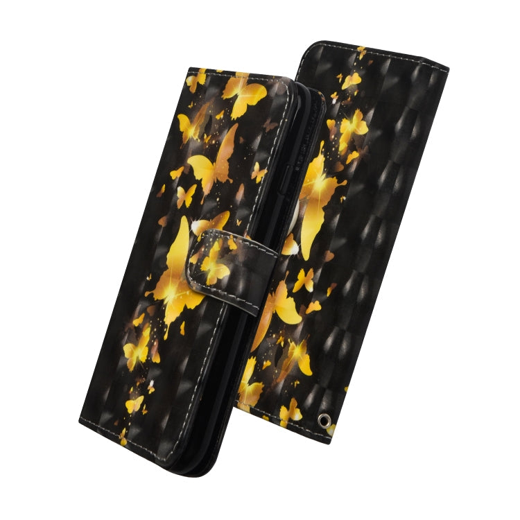 3D Painting Pattern Horizontal Flip TPU + PU Leather Case with Holder & Card Slots & Wallet, For Galaxy S10, For Galaxy S10e