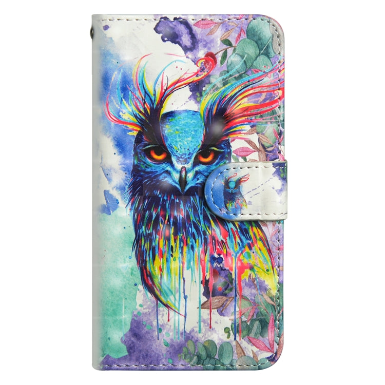 3D Painting Pattern Horizontal Flip TPU + PU Leather Case with Holder & Card Slots & Wallet, For Galaxy S10, For Galaxy S10e