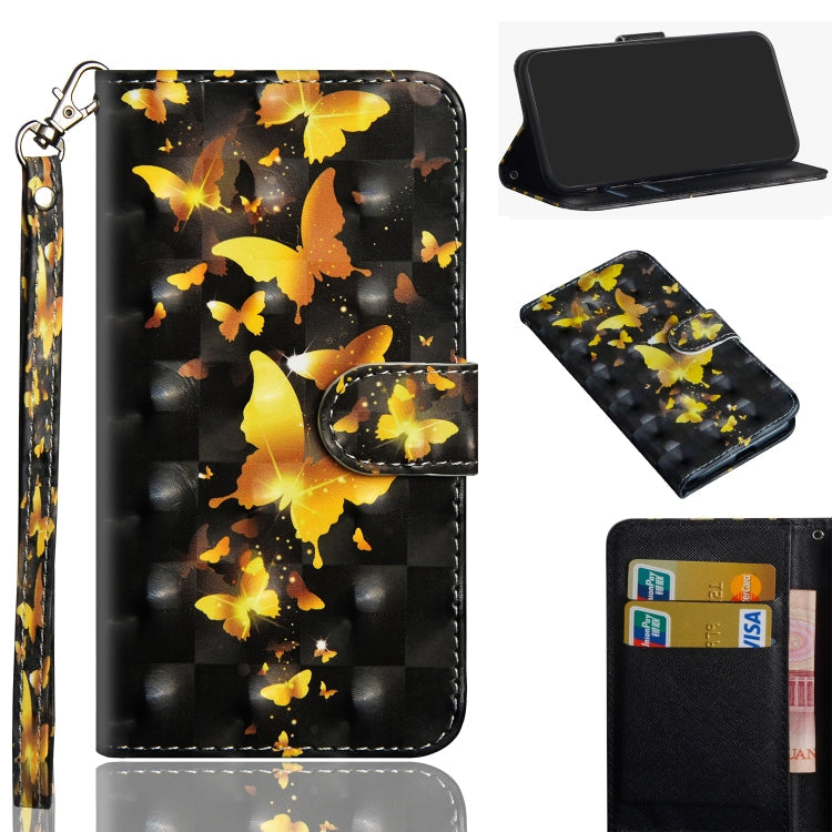 3D Painting Pattern Horizontal Flip TPU + PU Leather Case with Holder & Card Slots & Wallet, For Galaxy A50, For Galaxy A70