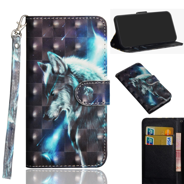 3D Painting Pattern Horizontal Flip TPU + PU Leather Case with Holder & Card Slots & Wallet, For Galaxy A50, For Galaxy A70