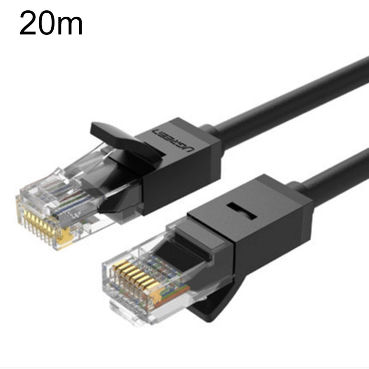 UGREEN NW102 Cat6 RJ45 Household Gigabit Twisted Pair Round Ethernet Cable, 1m, 2m, 3m, 5m, 8m, 10m, 15m, 20m