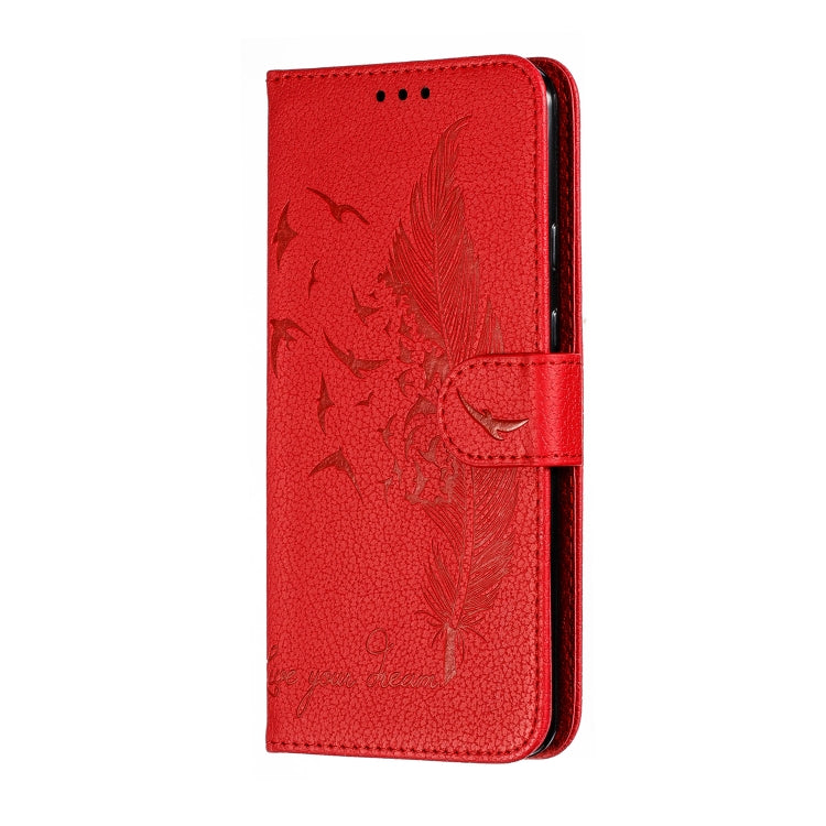 Feather Pattern Litchi Texture Horizontal Flip Leather Case with Wallet & Holder & Card Slots, For Google Pixel 3 XL, For Google Pixel 4XL, For Google Pixel 3, For Google Pixel 3a