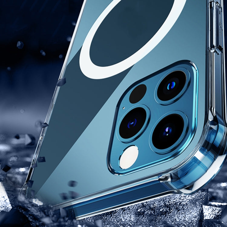 Clear Four-corner Airbag Shockproof Case with Magnetic, For iPhone 11, For iPhone 11 Pro, For iPhone 11 Pro Max