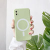 Liquid Silicone Full Coverage Shockproof Magsafe Case, For iPhone X / XS, For iPhone XR, For iPhone XS Max