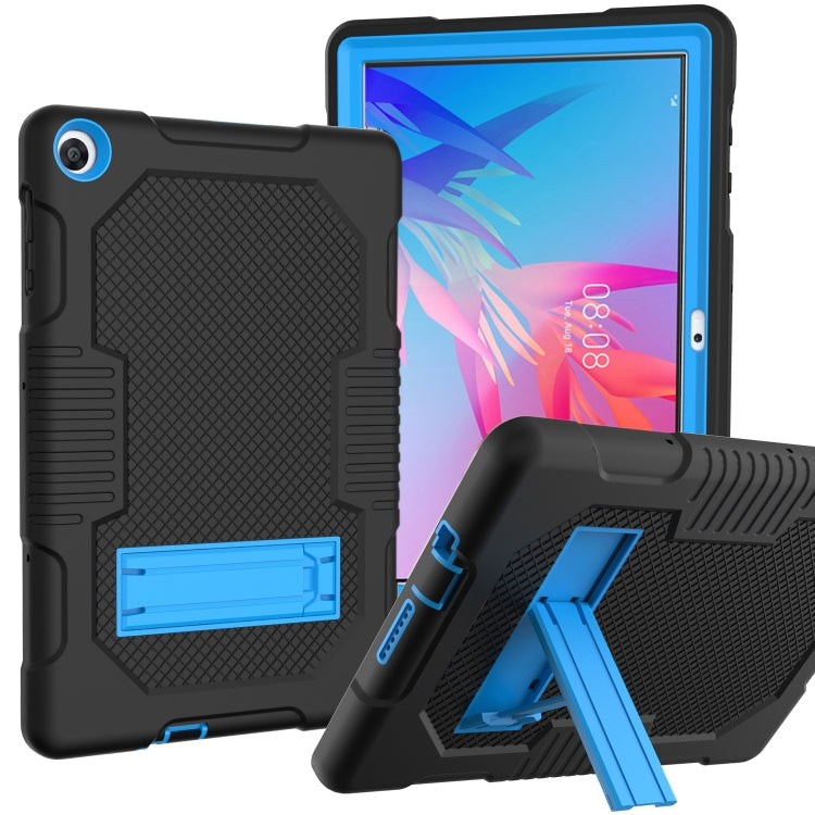 Contrast Color Robot Shockproof Silicone + PC Protective Case with Holder, For Huawei MatePad T10, For Huawei MatePad T8 8.0(2020)
