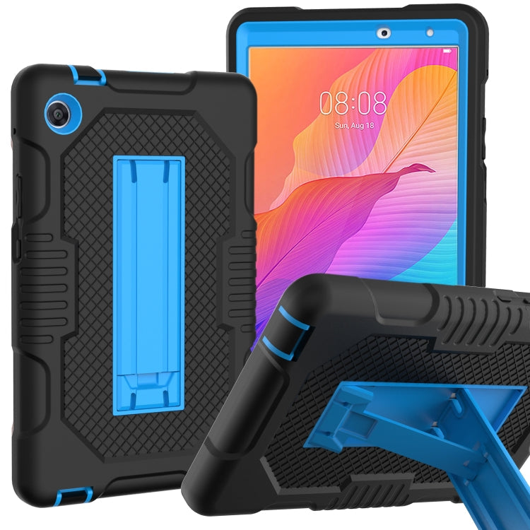 Contrast Color Robot Shockproof Silicone + PC Protective Case with Holder, For Huawei MatePad T10, For Huawei MatePad T8 8.0(2020)
