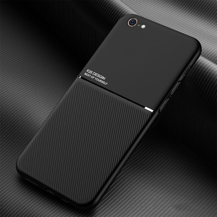 Classic Tilt Strip Grain Magnetic Shockproof PC + TPU Case, For iPhone 6, For iPhone 6 Plus, For iPhone 8 Plus / 7 Plus, For iPhone 11, For iPhone 11 Pro, For iPhone 11 Pro Max