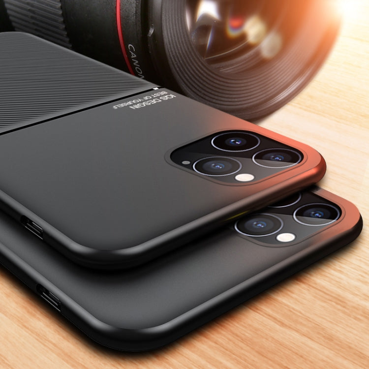 Classic Tilt Strip Grain Magnetic Shockproof PC + TPU Case, For iPhone 12 mini, For iPhone 12 / 12 Pro, For iPhone 12 Pro Max