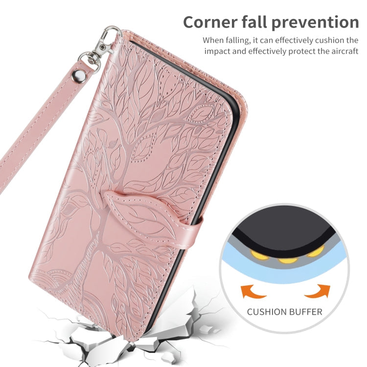 Life of Tree Embossing Pattern Horizontal Flip Leather Case with Holder & Card Slot & Wallet & Photo Frame & Lanyard, For iPhone 12 / 12 Pro, For iPhone 12 Pro Max, For iPhone X / XS, For iPhone XR