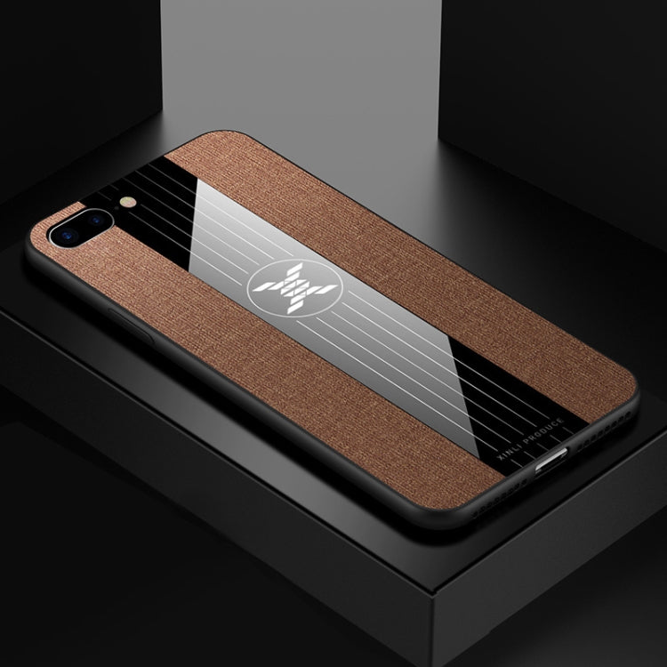 XINLI Stitching Cloth Textue Shockproof TPU Protective Case, For iPhone SE 2022 / SE 2020 & 8 & 7, For iPhone 8 Plus & 7 Plus, For iPhone XR, For iPhone X / XS, For iPhone XS Max