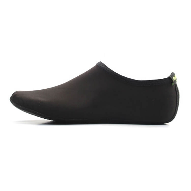 Non-slip Plastic Grain Texture Thick Cloth Sole Solid Color Diving Shoes and Socks, One Pair, XXXS, XXS, XS, S