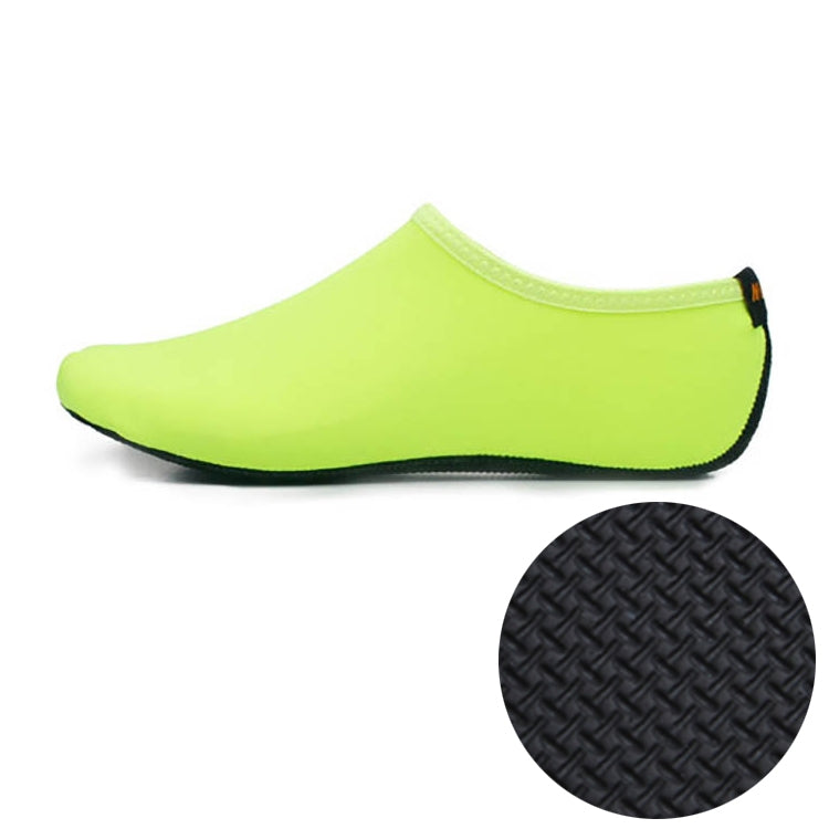 3mm Non-slip Rubber Embossing Texture Sole Solid Color Diving Shoes and Socks, One Pair, XXXL