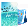 For iPad 10.2 inch Coloured Drawing Pattern Horizontal Flip Leather Case with Holder & Card Slots & Photo Frame