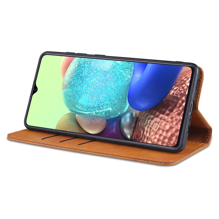 AZNS Magnetic Calf Texture Horizontal Flip Leather Case with Card Slots & Holder & Wallet, For Samsung Galaxy A02s, For Samsung Galaxy A52 5G / 4G, For Samsung Galaxy A72 5G / 4G