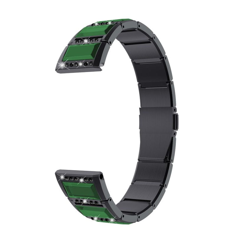 Stainless Steel Diamond Encrusted Replacement Watchbands, For Samsung Galaxy Watch 42mm, For Samsung Galaxy Watch 46mm