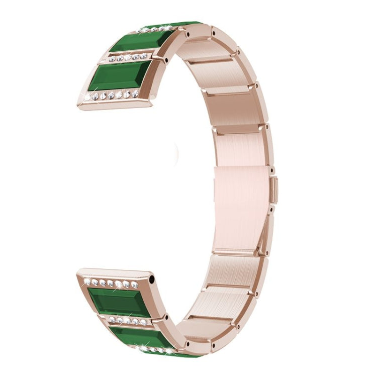 Stainless Steel Diamond Encrusted Replacement Watchbands, For Samsung Galaxy Watch 42mm, For Samsung Galaxy Watch 46mm