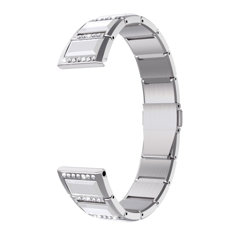 Stainless Steel Diamond Encrusted Replacement Watchbands, For Samsung Galaxy Watch 42mm, For Samsung Galaxy Watch 46mm