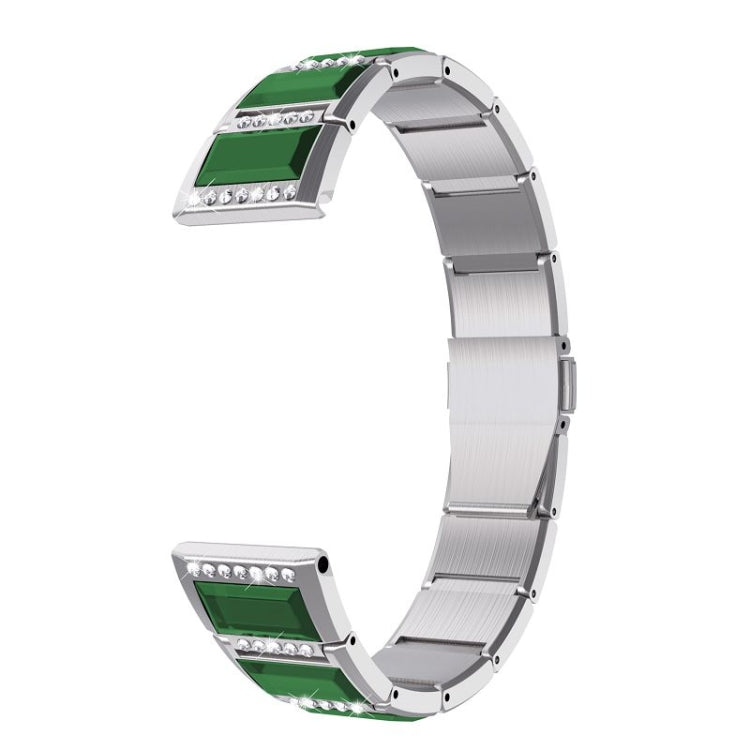 Stainless Steel Diamond Encrusted Replacement Watchbands, For Samsung Galaxy Watch 42mm, For Samsung Galaxy Watch 46mm