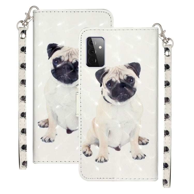 3D Pattern Horizontal Flip PU Leather Case with Holder & Card Slots & Wallet, For Samsung Galaxy A72 5G / 4G, For Samsung Galaxy A32 5G
