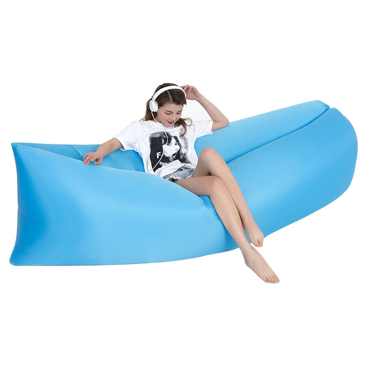Outdoor Portable Lazy Water Inflatable Sofa Beach Grass Air Bed, Size: 200 x 70cm, 200 x 70cm Green, 200 x 70cm Pink, 200 x 70cm Rose Red, 200 x 70cm Sapphire Blue, 200 x 70cm Grass Green, 200 x 70cm Red, 200 x 70cm Yellow, 200 x 70cm Purple           ...