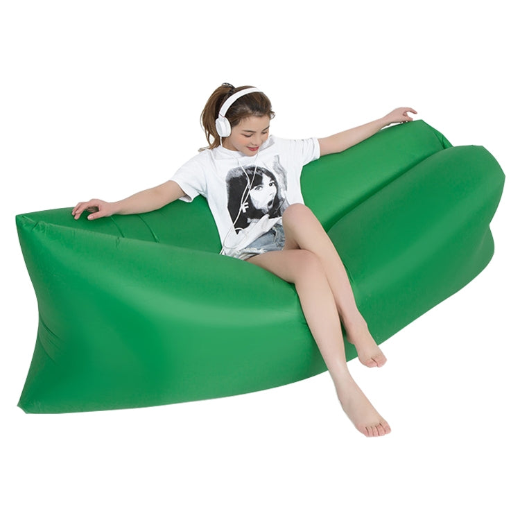 Outdoor Portable Lazy Water Inflatable Sofa Beach Grass Air Bed, Size: 200 x 70cm, 200 x 70cm Green, 200 x 70cm Pink, 200 x 70cm Rose Red, 200 x 70cm Sapphire Blue, 200 x 70cm Grass Green, 200 x 70cm Red, 200 x 70cm Yellow, 200 x 70cm Purple           ...