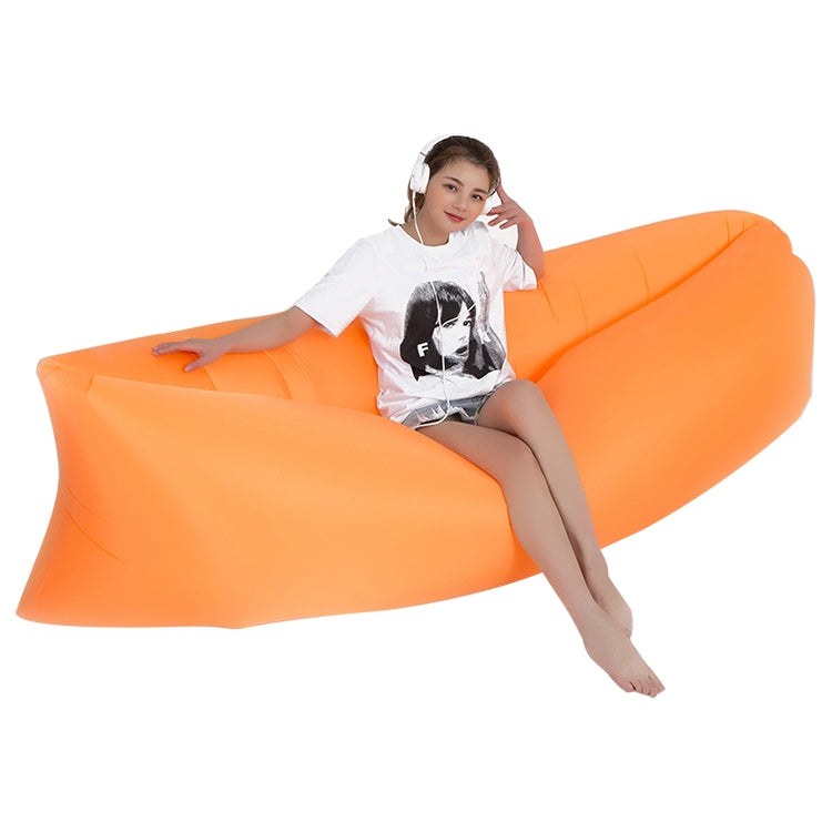 Outdoor Portable Lazy Water Inflatable Sofa Beach Grass Air Bed, Size: 200 x 70cm, 200 x 70cm Green, 200 x 70cm Pink, 200 x 70cm Rose Red, 200 x 70cm Sapphire Blue, 200 x 70cm Grass Green, 200 x 70cm Red, 200 x 70cm Yellow, 200 x 70cm Purple           ...