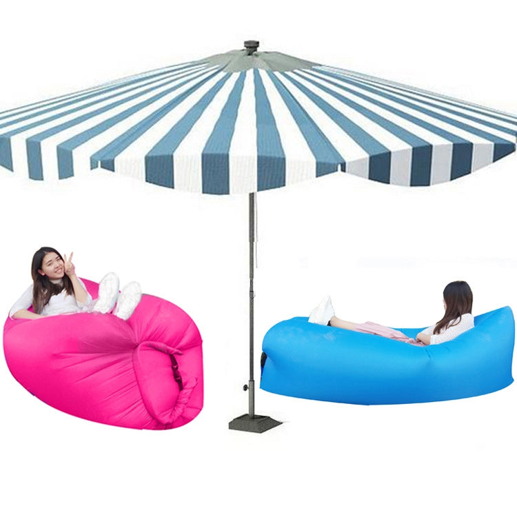 Outdoor Portable Lazy Water Inflatable Sofa Beach Grass Air Bed, Size: 200 x 70cm, 200 x 70cm Green, 200 x 70cm Pink, 200 x 70cm Rose Red, 200 x 70cm Sapphire Blue, 200 x 70cm Grass Green, 200 x 70cm Red, 200 x 70cm Yellow, 200 x 70cm Purple           ...