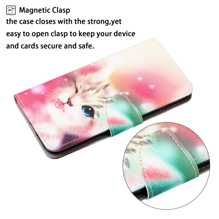 Painted Pattern Horizontal Flip Leathe Case, For iPhone 12 mini