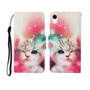 Painted Pattern Horizontal Flip Leathe Case, For iPhone XR