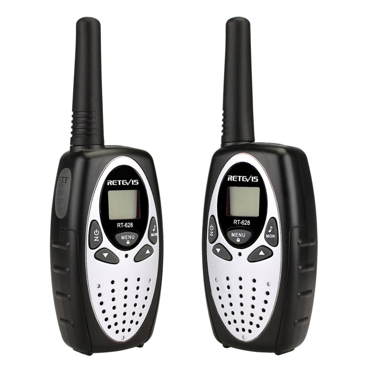 1 Pair RETEVIS RT628 0.5W EU Frequency 446MHz 8CHS Handheld Children Walkie Talkie, RT628(Red), RT628(Black), RT628(White)