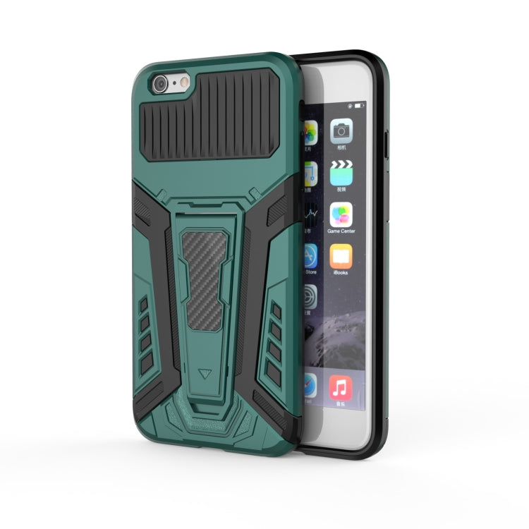 War Chariot Series Armor All-inclusive Shockproof PC + TPU Protective Case with Invisible Holder, For iPhone 6, For iPhone 6 Plus, For iPhone 8 Plus / 7 Plus, For iPhone 11