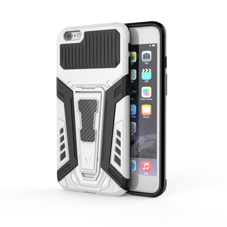 War Chariot Series Armor All-inclusive Shockproof PC + TPU Protective Case with Invisible Holder, For iPhone 6, For iPhone 6 Plus, For iPhone 8 Plus / 7 Plus, For iPhone 11
