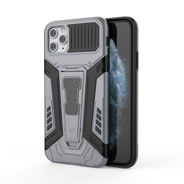War Chariot Series Armor All-inclusive Shockproof PC + TPU Protective Case with Invisible Holder, For iPhone 11 Pro Max, For iPhone 12 / 12 Pro, For iPhone 12 Pro Max, For iPhone 12 mini