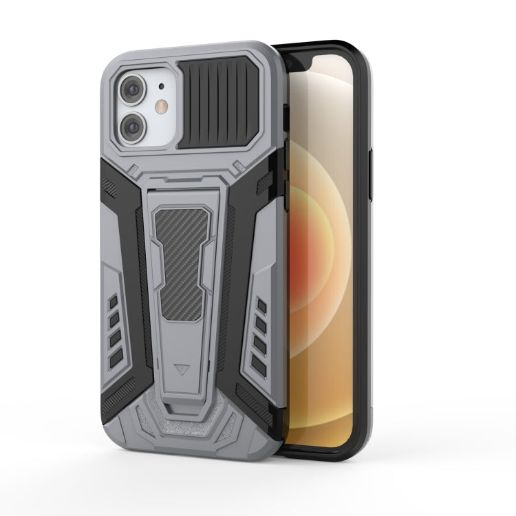 War Chariot Series Armor All-inclusive Shockproof PC + TPU Protective Case with Invisible Holder, For iPhone 11 Pro Max, For iPhone 12 / 12 Pro, For iPhone 12 Pro Max, For iPhone 12 mini