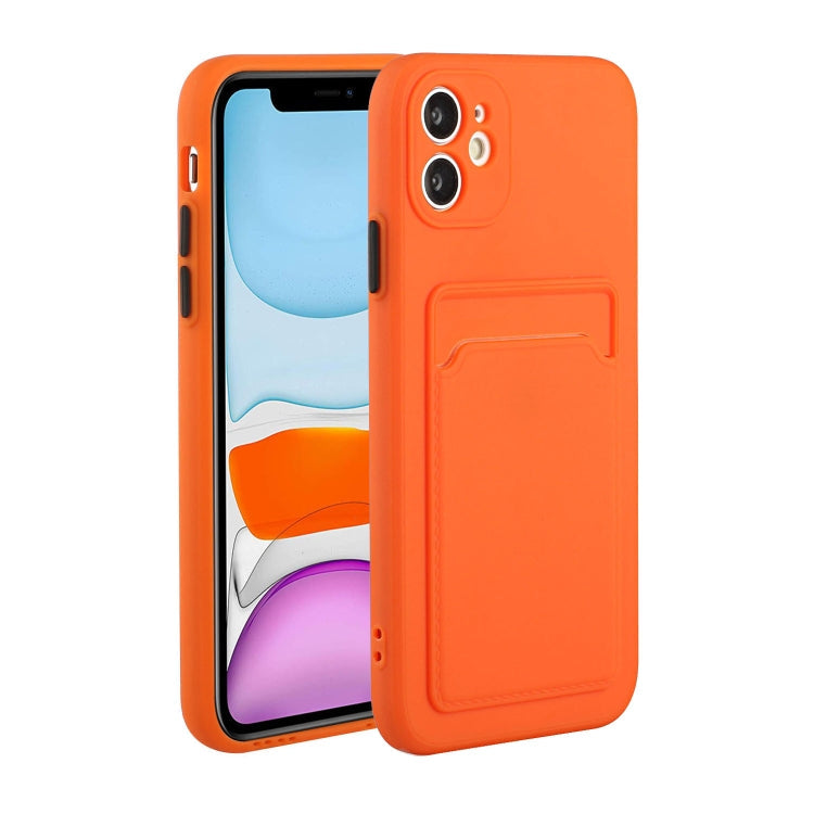 Card Slot Design Shockproof TPU Protective Case, For iPhone 12, For iPhone 12 Pro
