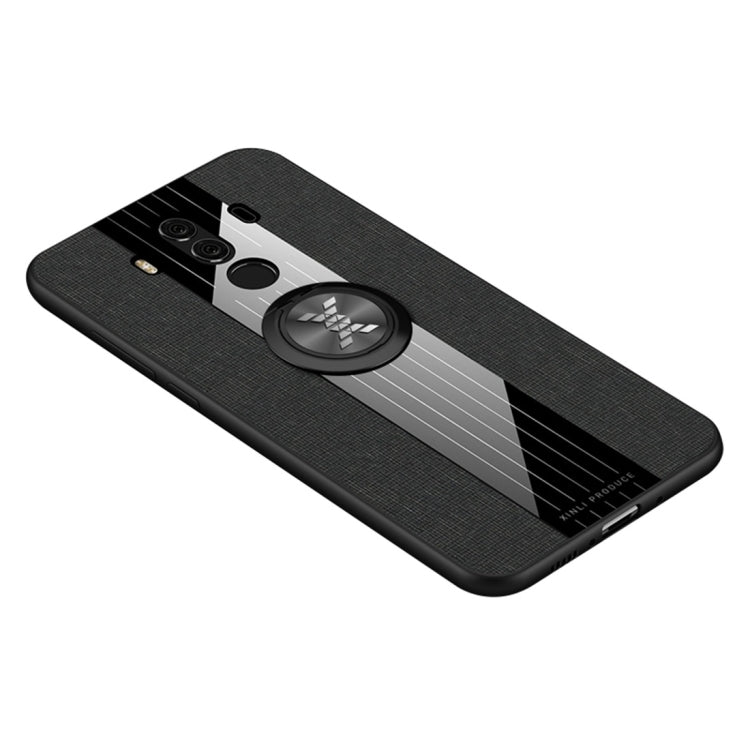 XINLI Stitching Cloth Textue Shockproof TPU Protective Case with Ring Holder, For Huawei Mate 8, For Huawei Mate 9, For Huawei Mate 10, For Huawei Mate 10 Pro, For Huawei Mate 20