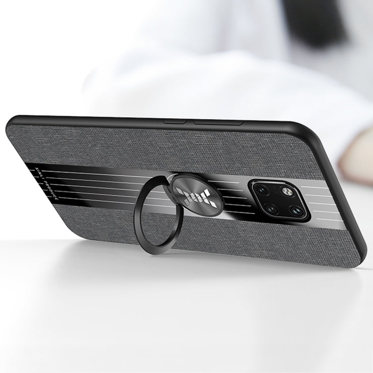 XINLI Stitching Cloth Textue Shockproof TPU Protective Case with Ring Holder, For Huawei Mate 20 Pro, For Huawei Mate 20 X, For Huawei Mate 30, For Huawei nova 2s, For Huawei nova 3e
