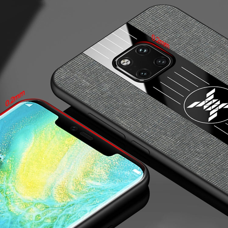 XINLI Stitching Cloth Textue Shockproof TPU Protective Case with Ring Holder, For Huawei Mate 20 Pro, For Huawei Mate 20 X, For Huawei Mate 30, For Huawei nova 2s, For Huawei nova 3e