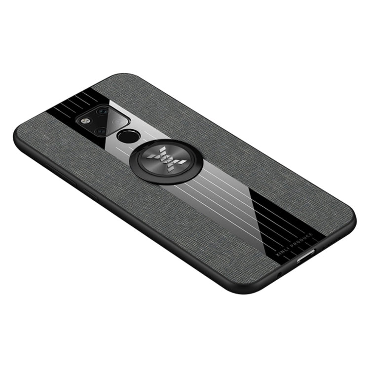 XINLI Stitching Cloth Textue Shockproof TPU Protective Case with Ring Holder, For Huawei Mate 20 Pro, For Huawei Mate 20 X, For Huawei Mate 30, For Huawei nova 2s, For Huawei nova 3e