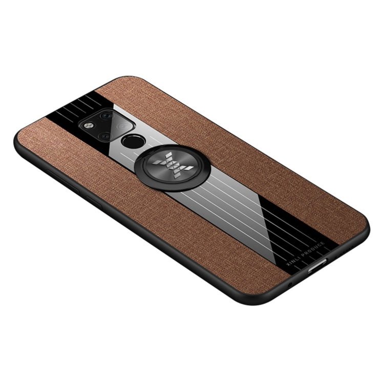 XINLI Stitching Cloth Textue Shockproof TPU Protective Case with Ring Holder, For Huawei Mate 20 Pro, For Huawei Mate 20 X, For Huawei Mate 30, For Huawei nova 2s, For Huawei nova 3e