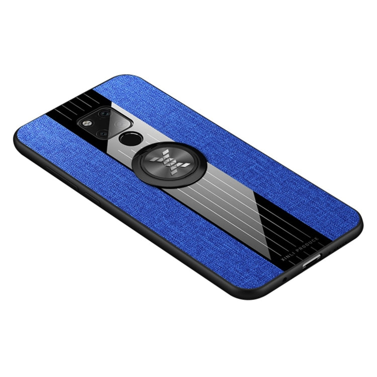 XINLI Stitching Cloth Textue Shockproof TPU Protective Case with Ring Holder, For Huawei Mate 20 Pro, For Huawei Mate 20 X, For Huawei Mate 30, For Huawei nova 2s, For Huawei nova 3e