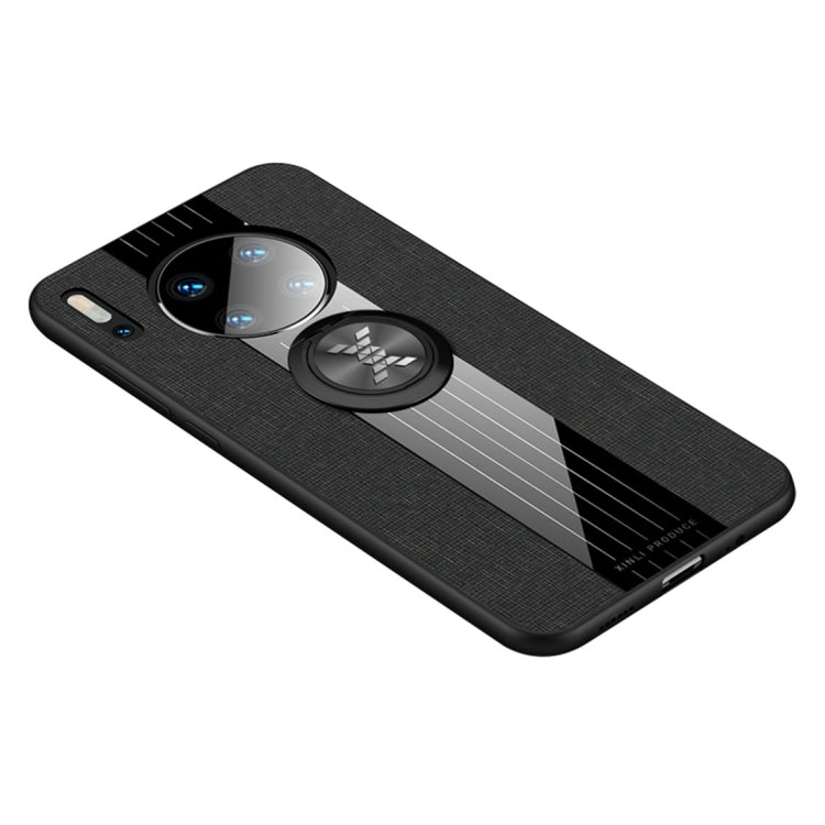 XINLI Stitching Cloth Textue Shockproof TPU Protective Case with Ring Holder, For Huawei Mate 20 Pro, For Huawei Mate 20 X, For Huawei Mate 30, For Huawei nova 2s, For Huawei nova 3e