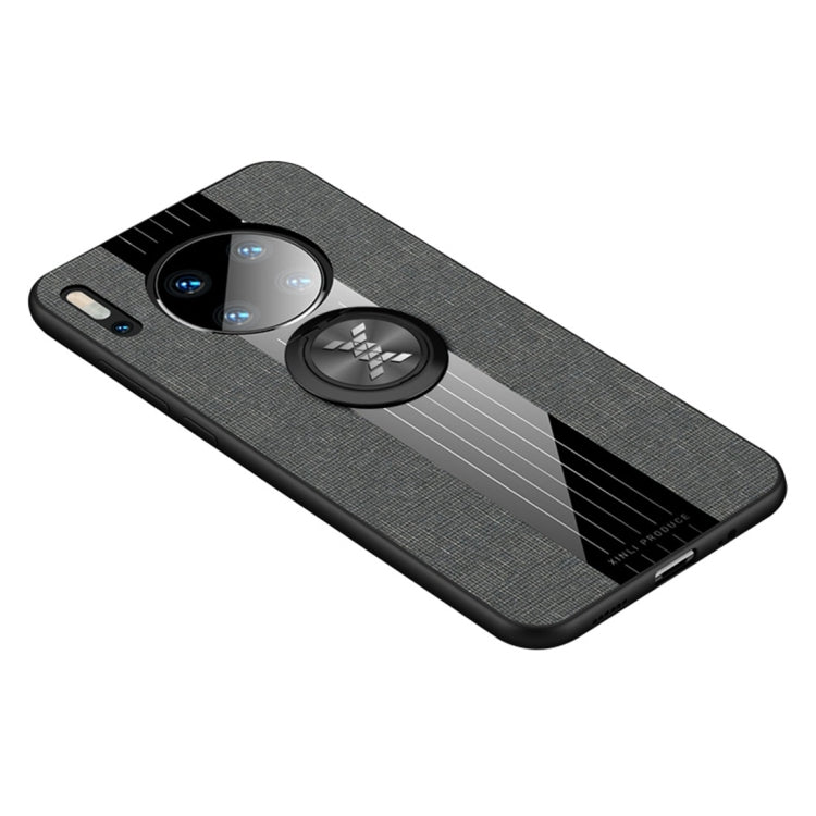 XINLI Stitching Cloth Textue Shockproof TPU Protective Case with Ring Holder, For Huawei Mate 20 Pro, For Huawei Mate 20 X, For Huawei Mate 30, For Huawei nova 2s, For Huawei nova 3e