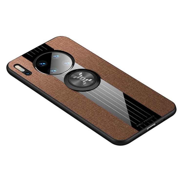 XINLI Stitching Cloth Textue Shockproof TPU Protective Case with Ring Holder, For Huawei Mate 20 Pro, For Huawei Mate 20 X, For Huawei Mate 30, For Huawei nova 2s, For Huawei nova 3e