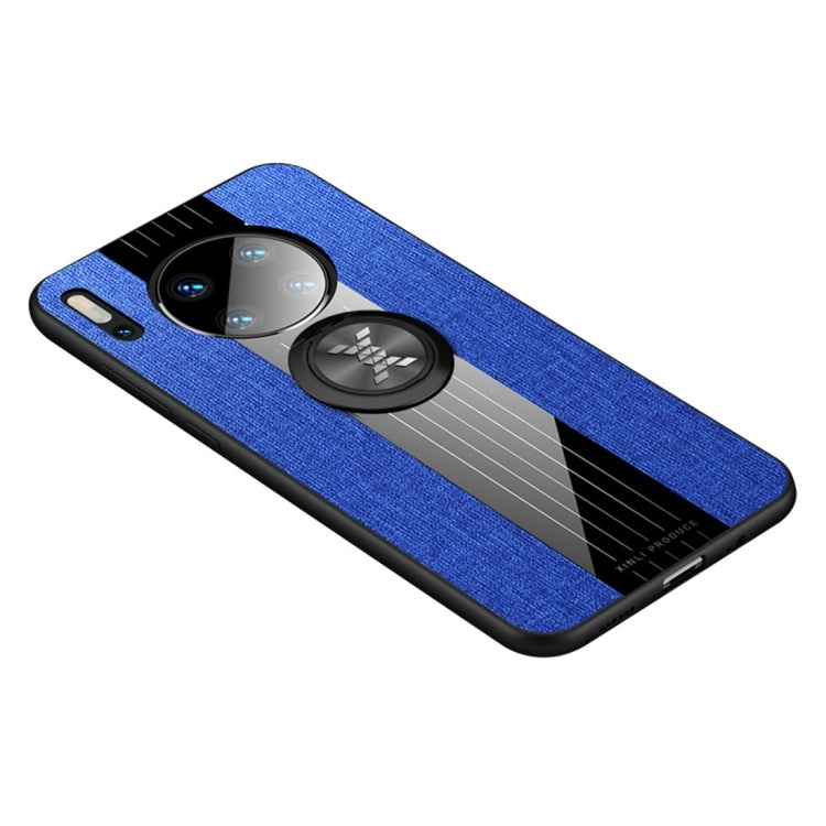 XINLI Stitching Cloth Textue Shockproof TPU Protective Case with Ring Holder, For Huawei Mate 20 Pro, For Huawei Mate 20 X, For Huawei Mate 30, For Huawei nova 2s, For Huawei nova 3e